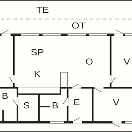 8 Person In Brovst-by Traum 別荘